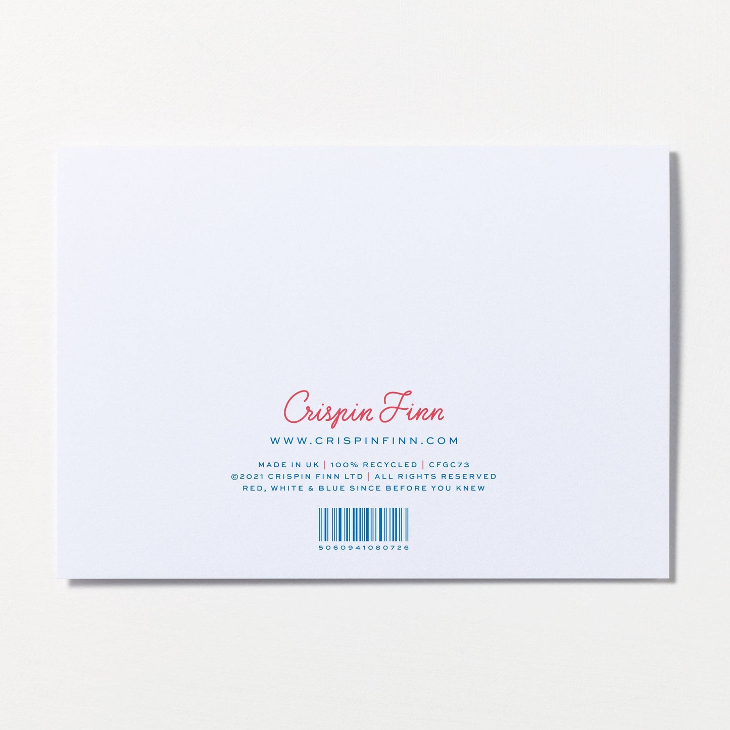 Pobody's Nerfect Greeting Card