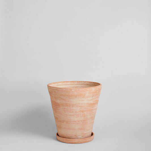 Studio Planter, Whitewash: Small